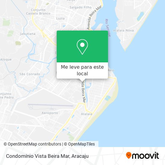 Condomínio Vista Beira Mar mapa