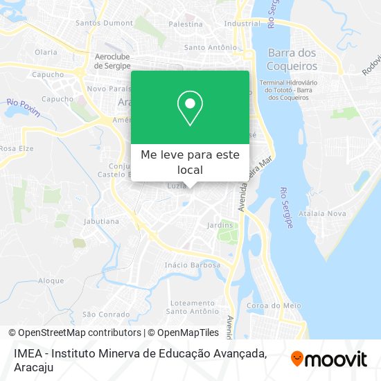 IMEA - Instituto Minerva de Educação Avançada mapa