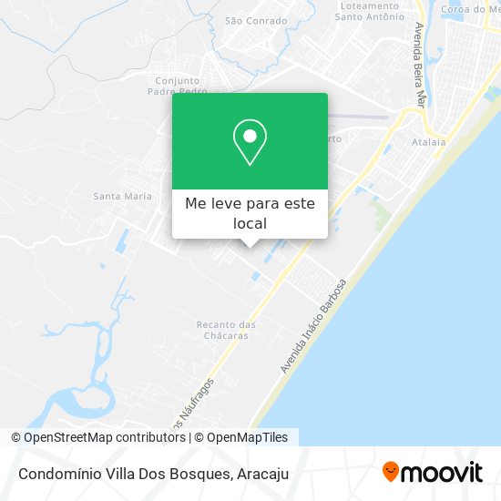 Condomínio Villa Dos Bosques mapa