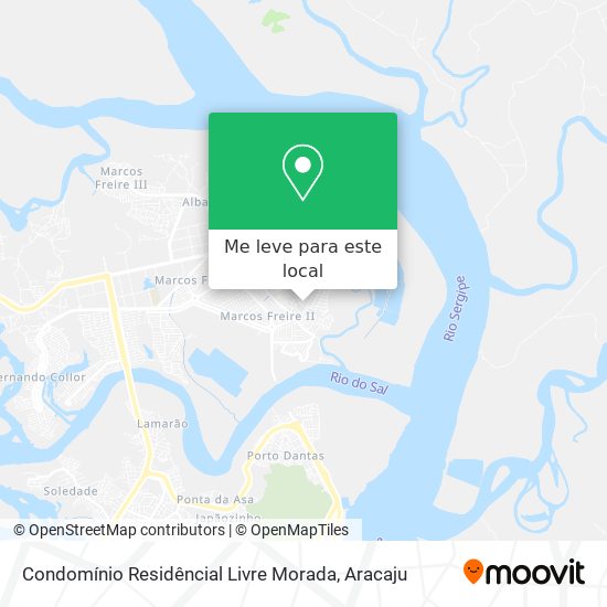 Condomínio Residêncial Livre Morada mapa