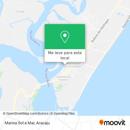 Marina Sol e Mar mapa