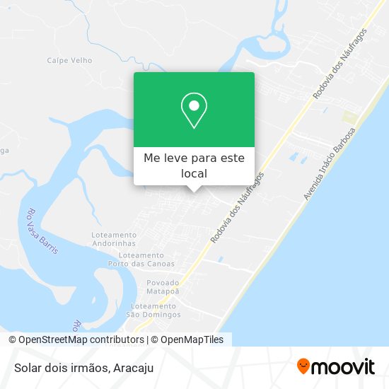Solar dois irmãos mapa
