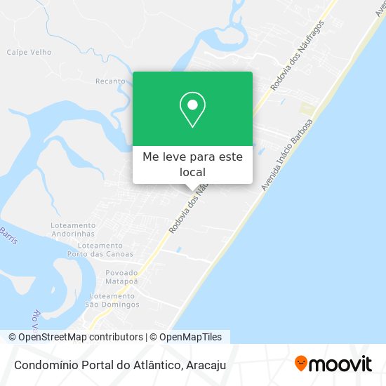 Condomínio Portal do Atlântico mapa