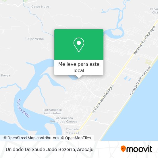 Unidade De Saude João Bezerra mapa