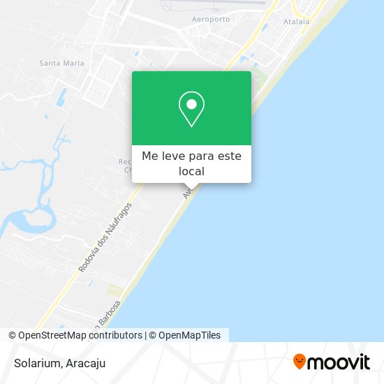 Solarium mapa