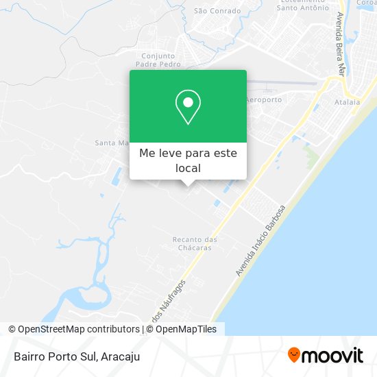 Bairro Porto Sul mapa