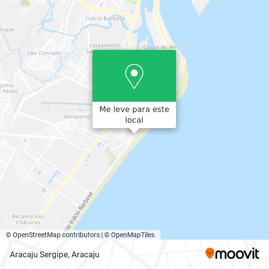 Aracaju Sergipe mapa