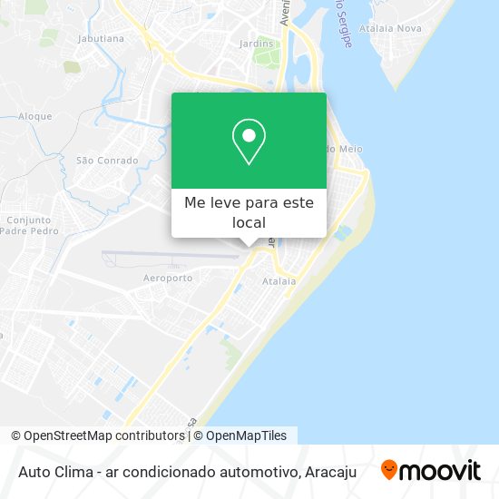Auto Clima - ar condicionado automotivo mapa
