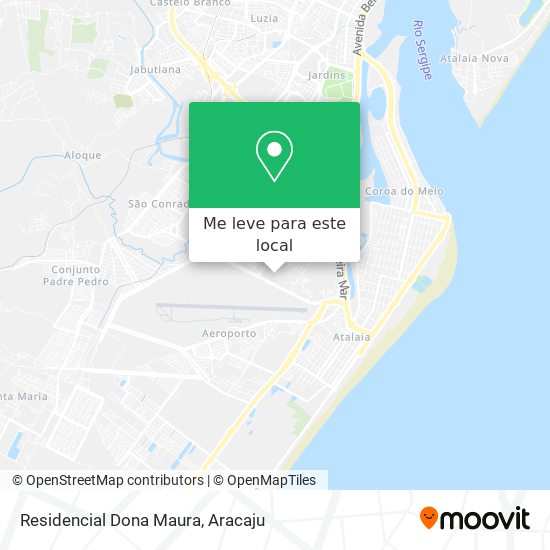 Residencial Dona Maura mapa