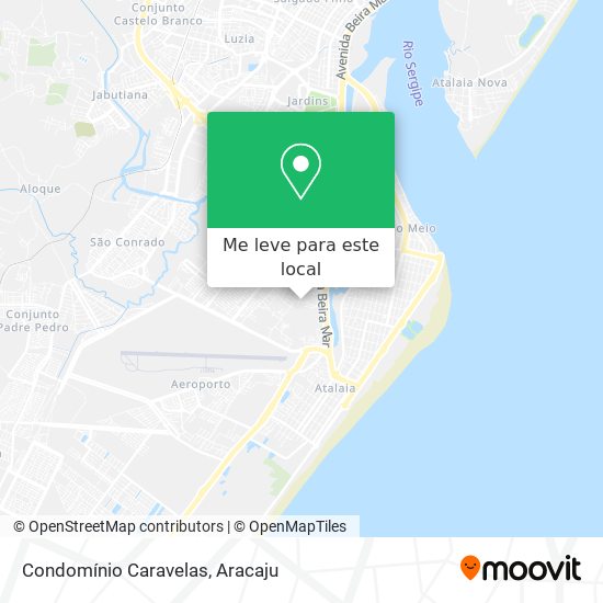 Condomínio Caravelas mapa
