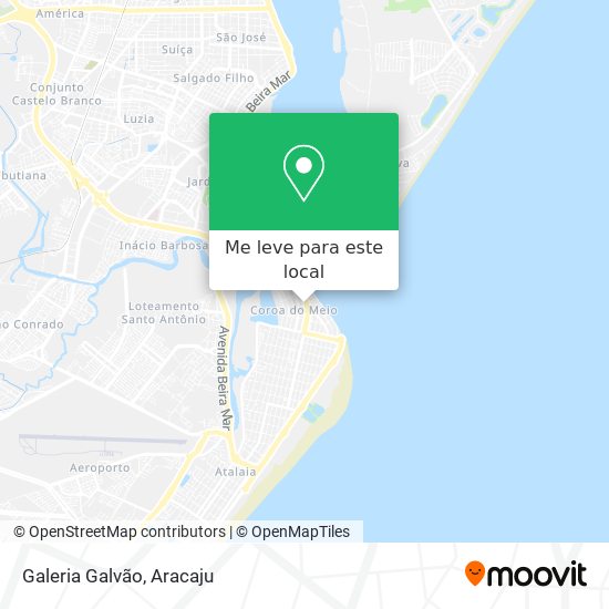 Galeria Galvão mapa