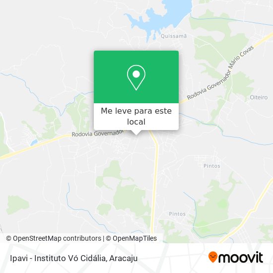 Ipavi - Instituto Vó Cidália mapa