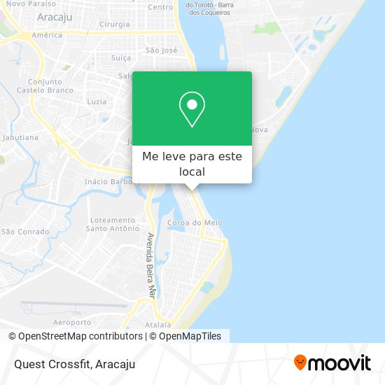 Quest Crossfit mapa