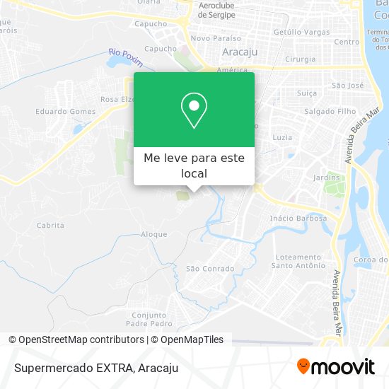 Supermercado EXTRA mapa
