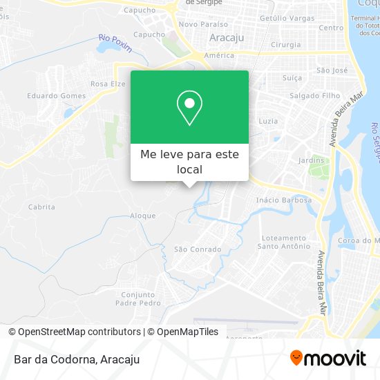 Bar da Codorna mapa