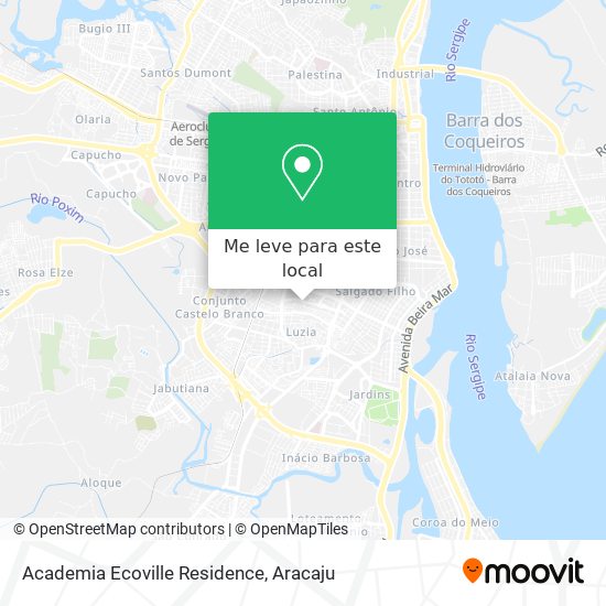 Academia Ecoville Residence mapa