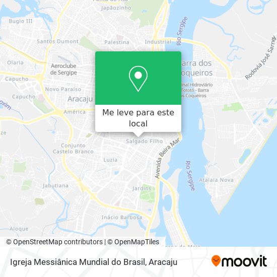 Igreja Messiânica Mundial do Brasil mapa