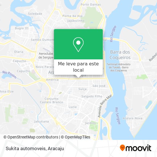 Sukita automoveis mapa