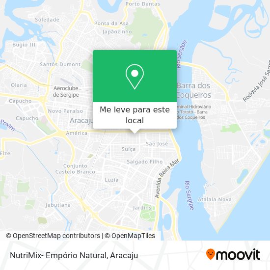 NutriMix- Empório Natural mapa