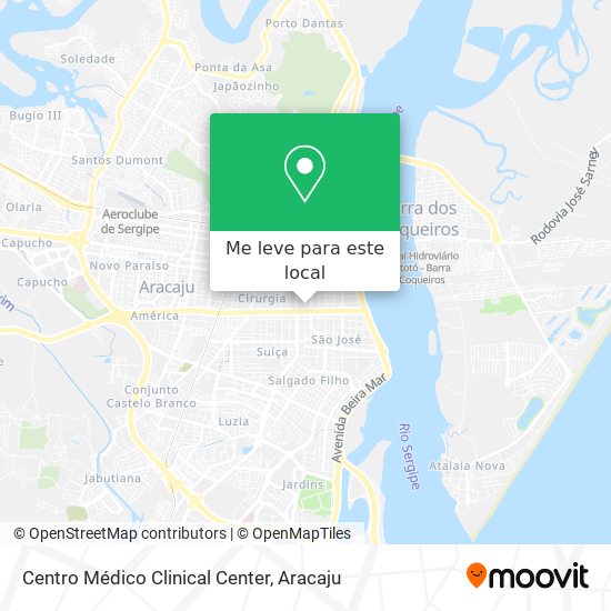 Centro Médico Clinical Center mapa