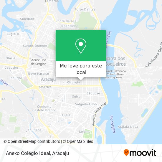 Anexo Colégio Ideal mapa