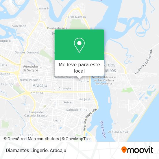 Diamantes Lingerie mapa