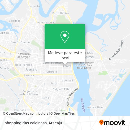 shopping das calcinhas mapa