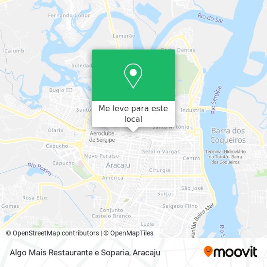 Algo Mais Restaurante e Soparia mapa