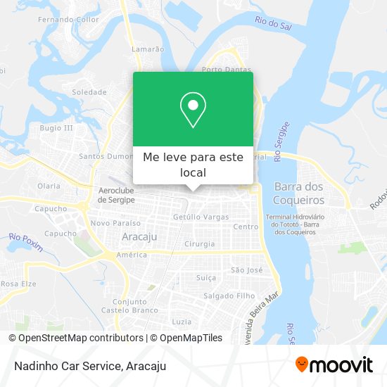 Nadinho Car Service mapa