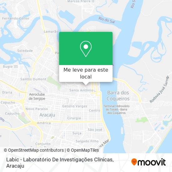 Labic - Laboratório De Investigações Clínicas mapa