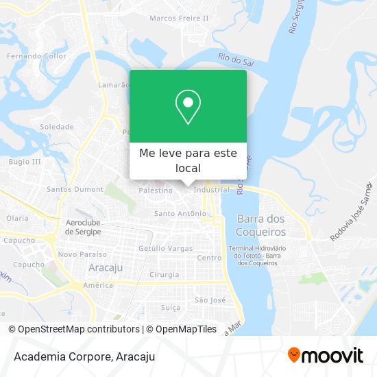 Academia Corpore mapa