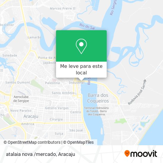 atalaia nova /mercado mapa