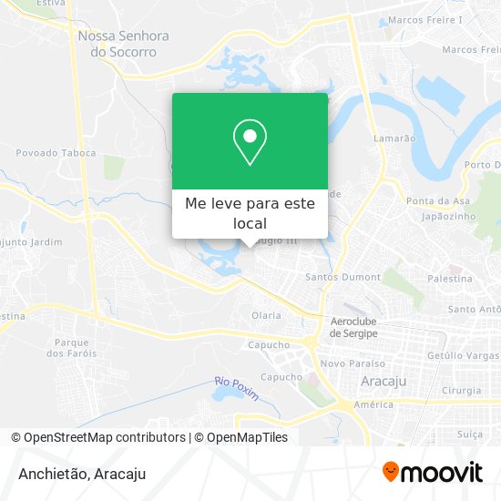 Anchietão mapa