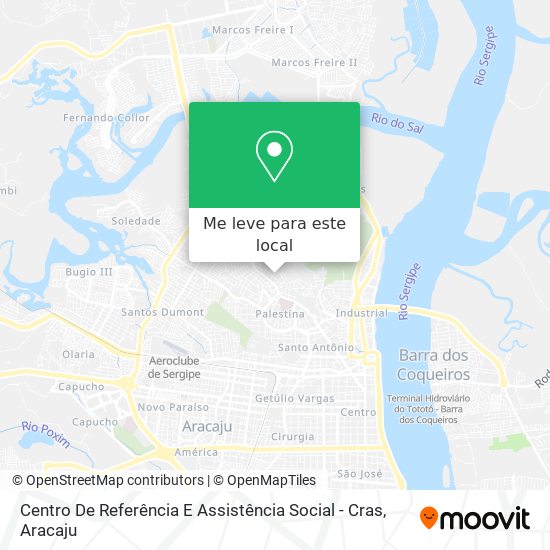 Centro De Referência E Assistência Social - Cras mapa