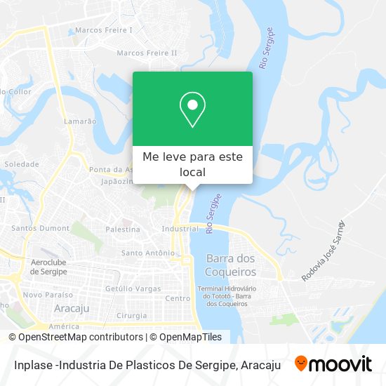 Inplase -Industria De Plasticos De Sergipe mapa