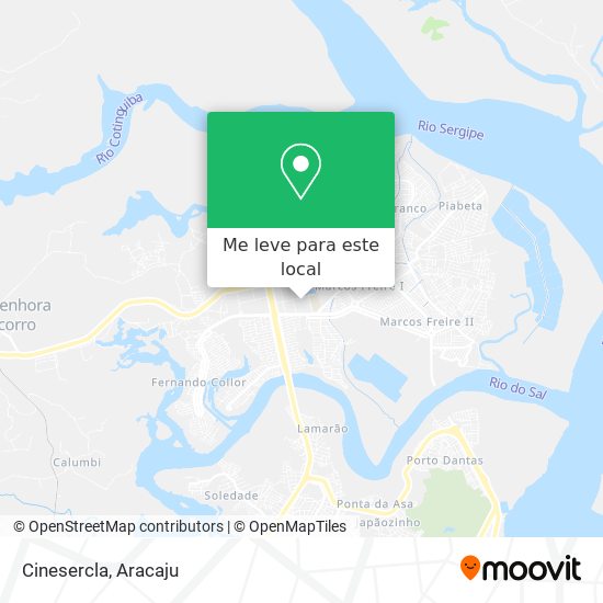Cinesercla mapa
