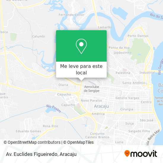 Av. Euclides Figueiredo mapa