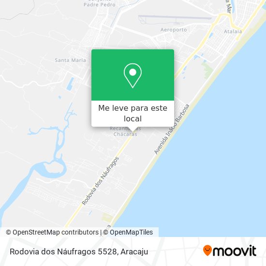 Rodovia dos Náufragos 5528 mapa