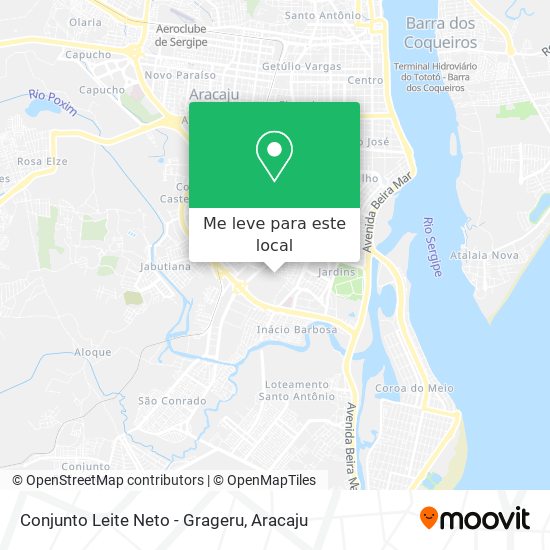 Conjunto Leite Neto - Grageru mapa