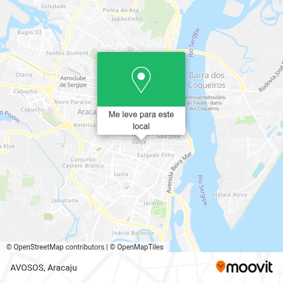 AVOSOS mapa