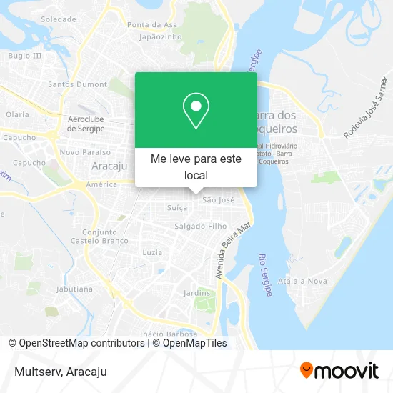 Multserv mapa