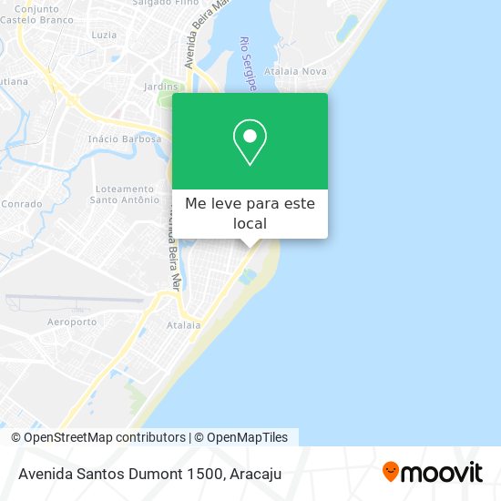 Avenida Santos Dumont 1500 mapa