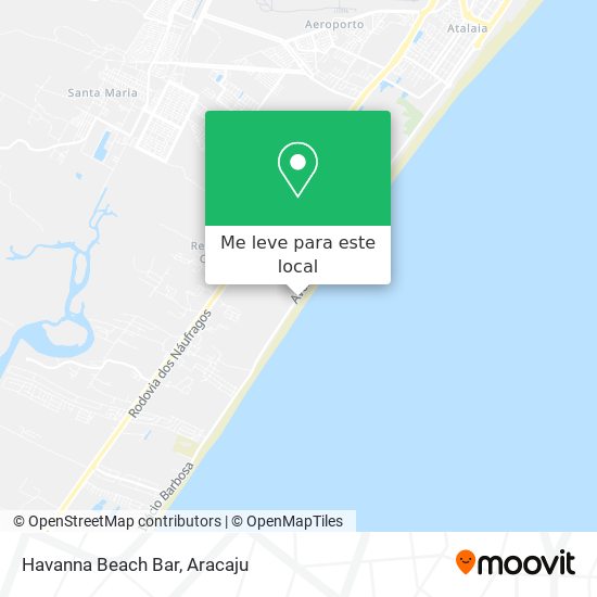 Havanna Beach Bar mapa