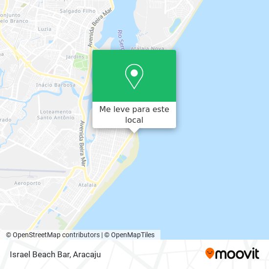 Israel Beach Bar mapa