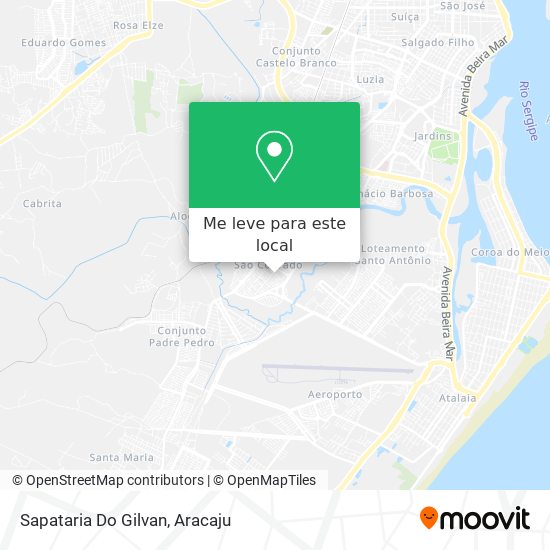 Sapataria Do Gilvan mapa