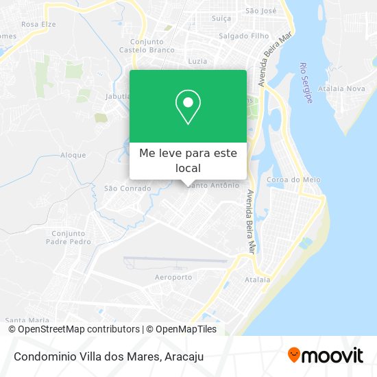 Condominio Villa dos Mares mapa