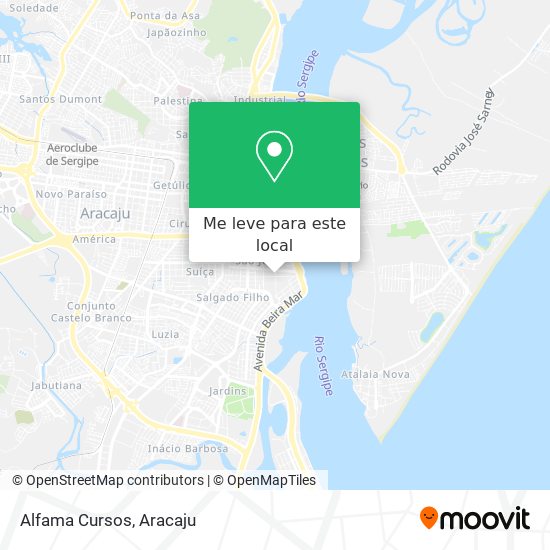 Alfama Cursos mapa