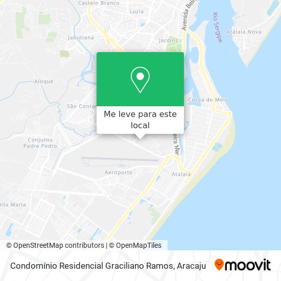Condomínio Residencial Graciliano Ramos mapa