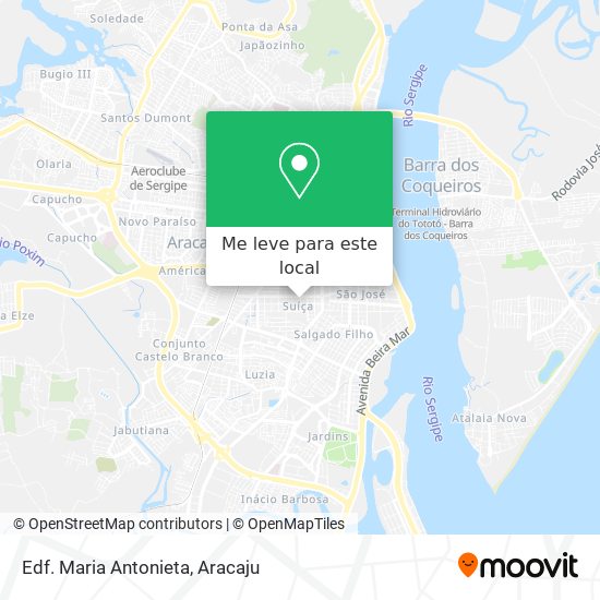 Edf. Maria Antonieta mapa