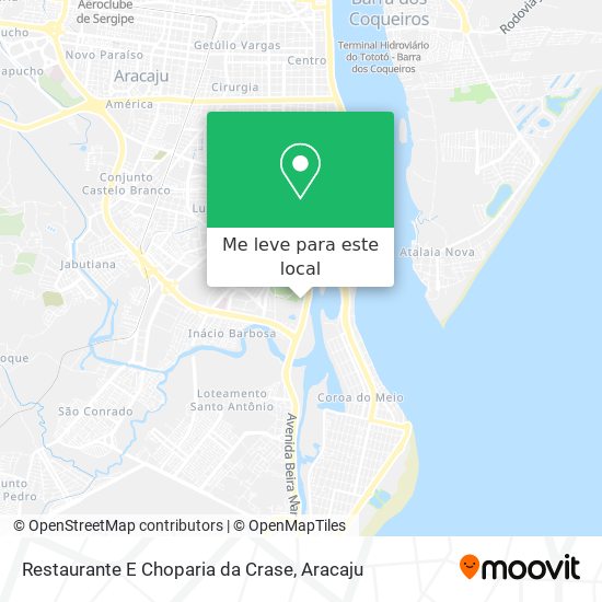 Restaurante E Choparia da Crase mapa